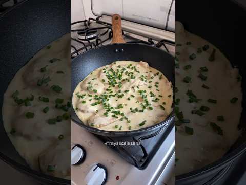 Frango cremoso #receitas #receitafacil