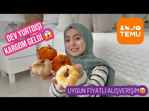 DEV TEMU ALIŞVERİŞİ 🥳, YURTDIŞI KARGOM GELDİ, UYGUN FİYATA BULDUKLARIM 😱, MUTFAĞI DÜZENLEDİM