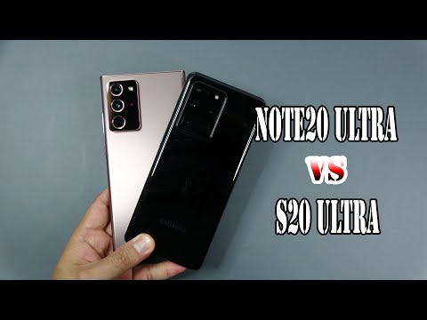 (VIETNAMESE) Samsung Galaxy Note20 Ultra vs S20 Ultra - SpeedTest and Camera comparison