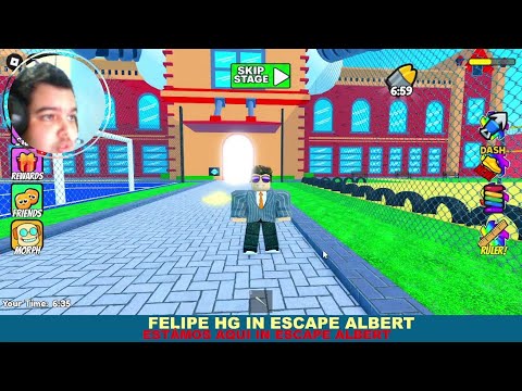 JOGANDO ESCAPE ALBERT AQUI NO ROBLOX