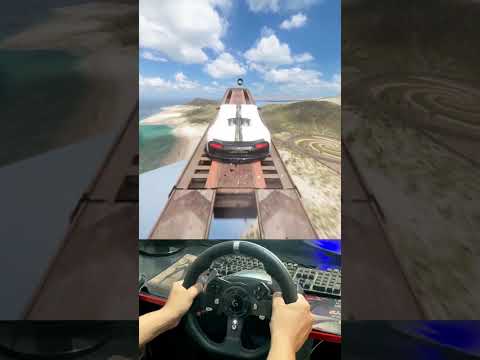 Bugatti INSANE Stunt Parking!🤯 Forza Horizon 5 #Shorts