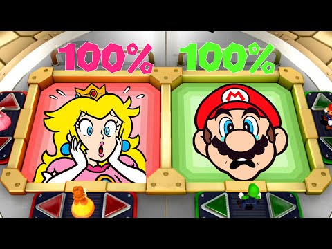 Mario Party Series - Minigame Battle (2 Vs 2) Team Princess Vs The Mario Brothers