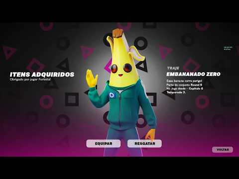 RESGATE AGORA! NOVAS *RECOMPENSAS GRÁTIS* de ROUND 6 no FORTNITE!