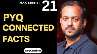 PYQ Connected Facts 21 || LDC Kollam, Kannur (2024)