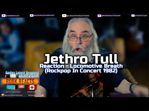 Jethro Tull Reaction - Locomotive Breath (Rockpop In Concert 1982) - Requested