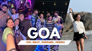 My First Vlog in Goa | Trip with Friends 😂
