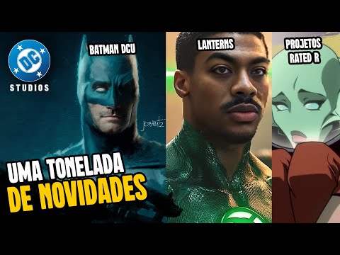 JAMES GUNN FALOU DEMAIS! DC STUDIOS - UMA TONELADA DE NOVIDADES