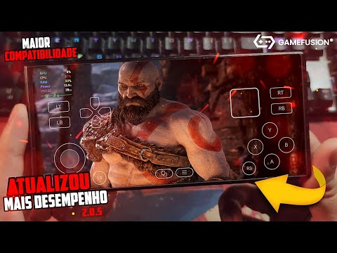 GAMEFUSION Atualizou! Melhor Emulador De PC Windows Pra CELULAR Com Mais COMPATIBILIDADE (2.0.5)