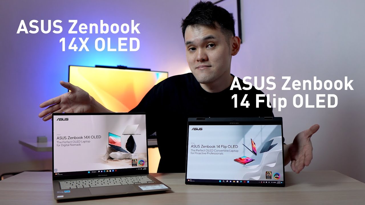ASUS Zenbook 14X OLED UM5400QA-KN010T - PC portable ASUS sur