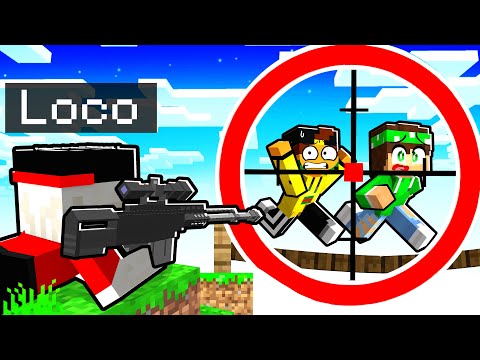 SNIPER vs RUNNER CONTRO I MIEI AMICI su MINECRAFT!