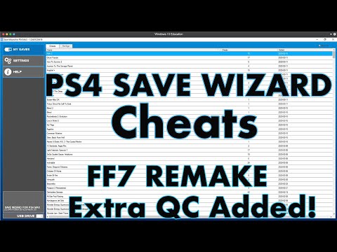 save wizard ps4 max game list