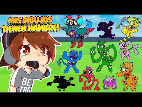😱MONSTRUOS SECRETOS! Reto de Dibujo! Rainbow Friends Roblox! El Show de BYN!