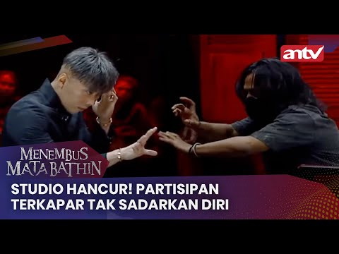 Studio Hancur! Partisipan Terkapar Tak Sadarkan Diri | Menembus Mata Batin ANTV Eps 102 (4/4)