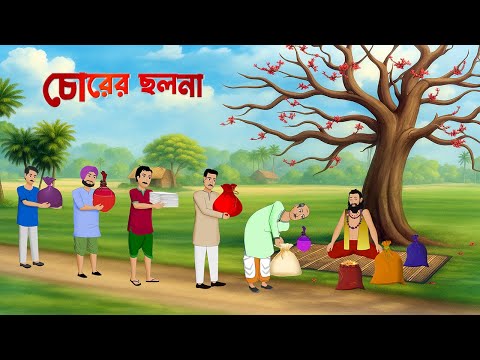 চোরের ছলনা | Bengali Moral Stories Cartoon | Bangla Choto Golpo | Golpo Konna