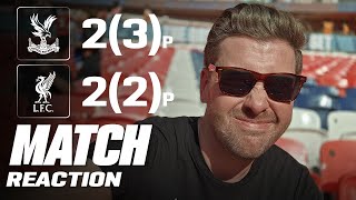 "IT'S JUST A BIG 50p" Crystal Palace 2-2 Liverpool | Maych Reaction