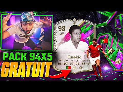 Récupérer LE PACK 94X5 GRATUIT ( IL EST BUG , JE PACK UN 98+ SUR MON COMPTE ) ! FC 25