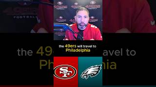 The 49ers will travel to face the Eagles in the Wildcard rd. #nfl #49ers #eagles #playoffs #sports