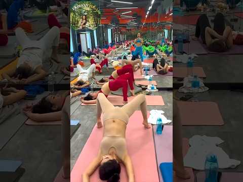Exam Day at School But You Didn't Study [Yoga Class Partner Yoga] #shorts
