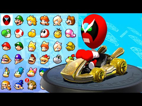 Mario Kart 8 Deluxe - Strong Bad From Homestar Runner in Flower Cup, Star Cup