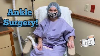 Ankle Surgery Vlog!!!