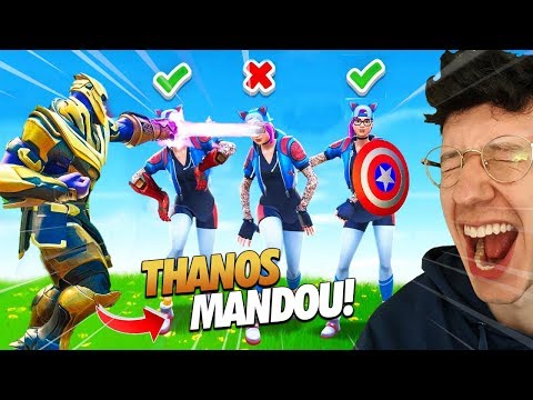 THANOS MANDOU: VERSÃO VINGADORES - Fortnite