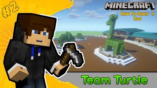 Zoo in Minecraft :: #TeamTurtle :: How To Build :: RTX Graphics :: In Hindi Gamplay #2