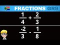 Fractions and Mixed Numbers Concepts