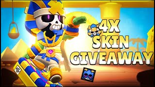 3X NEW PHARA OLLIE SKIN GIVEAWAY🤯😍| BRAWL STARS NEW BRAWL TALK | #pharaolliegiveaway #brawltalk