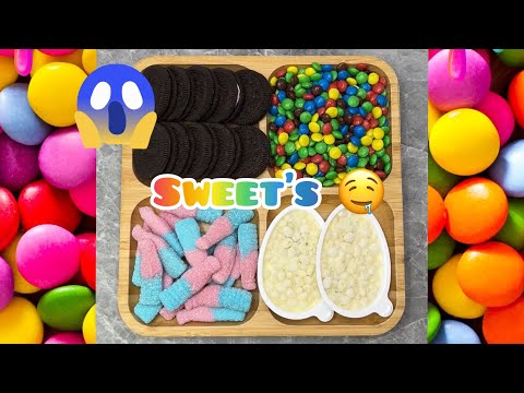 ASMR Filling Platter with Sweets | Oddly Satisfying