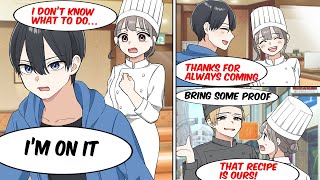 [Manga Dub] The Girl I Admired in High School Opened a Restaurant…But Her Recipe Was Stolen [RomCom]