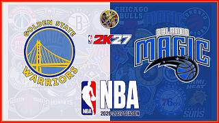 Golden State WARRIORS  vs  Orlando MAGIC  |  SEP 11, 2026  |  NBA 2K27  Simulation  |