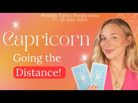Capricorn | The World Is Your Oyster Once You Address This... | July Tarot Predictions