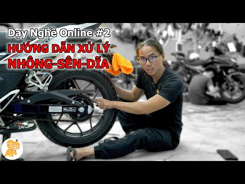 Hướng Dẫn Tăng Sên - Canh Bánh - Rửa Sên - Dưỡng Sên Tại Nhà - Xe Ôm Shop
