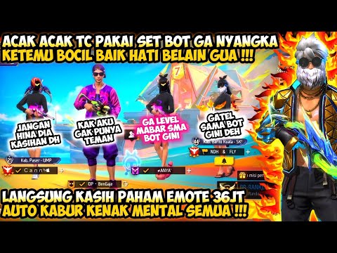 ACAK ACAK TEAM CODE PAKAI SET BOT GAK NYANGKA KETEMU BOCIL BAIK HATI BELAIN GUA🥺 KASIH PAHAM 36JT🔥