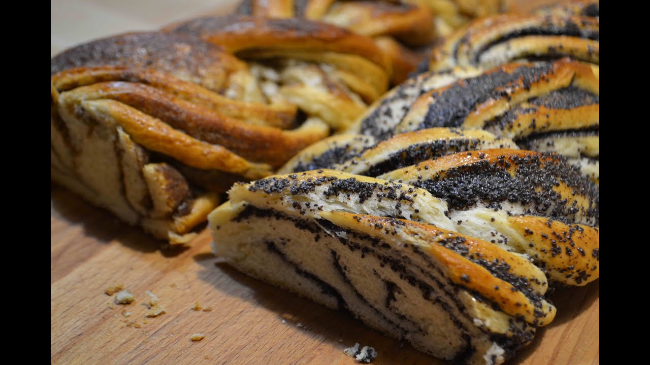 Плетёнка из дрожжевого теста Плетёнки с маком и корицей Braid dough