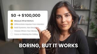 A Monthly Checklist to Reach Your First $100,000