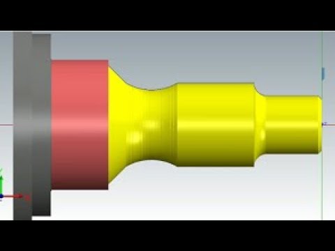 Mastercam Tutorial #1|| Toolpath generation for Lathe ...