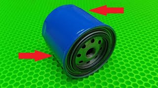 Why did I cut the oil filter? The result was amazing!