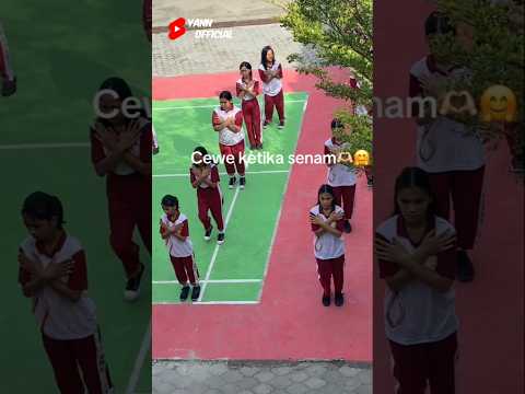 Yang penting gerak😎 #sekolah #masasekolah