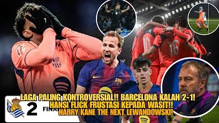 LAGA PALING KONTROVERSIAL!! BARCA KALAH 2-1😲 FLICK FRUSTASI KE WASIT!😡 KANE THE NEXT LEWANDOWSKI!! 