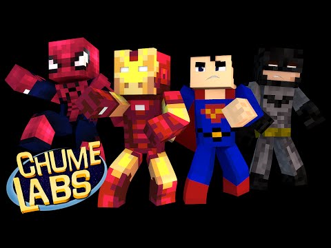 Minecraft: MELHOR SUPER-HERÓI DE TODOS! (Chume Labs 2 #76)