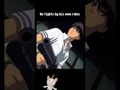 He fights by his own rules😅😂 #anime