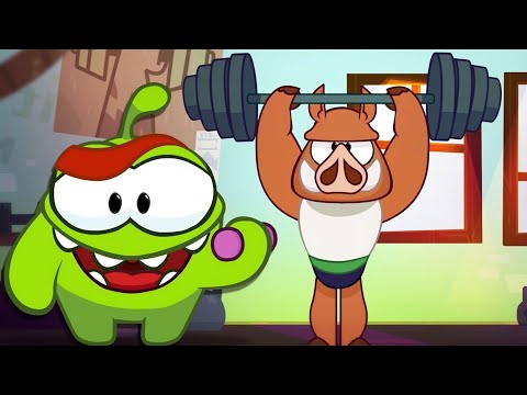 Om Nom Stories - Video Blog (Training and gym) | Dessin animé drôle | Om Nom Français