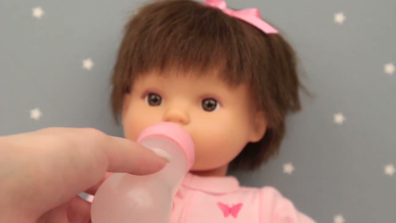 Пупс Lotus Девочка шатенка 30см с 2лет - видео