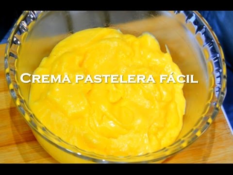 CREMA PASTELERA para roscas de pascua La RECETA MÁS FÁCIL
