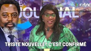 TRISTE NOUVELLE CE SOIR LA RTNC VIENT DE CONFIRMÉE 😭 JOSEPH KABILA VIENT DE...
