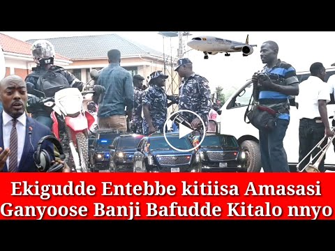 Ensasagge Egudde Entebbe  Amasasi Ganyoose Banji Bafudde Kitalo ddala Police Ekiguddeko