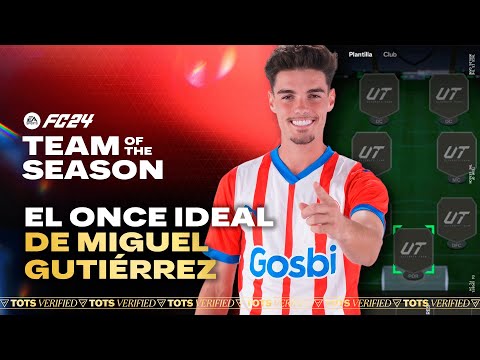 MIGUEL GUTIÉRREZ nos cuenta su EQUIPO IDEAL en ULTIMATE TEAM | FC24