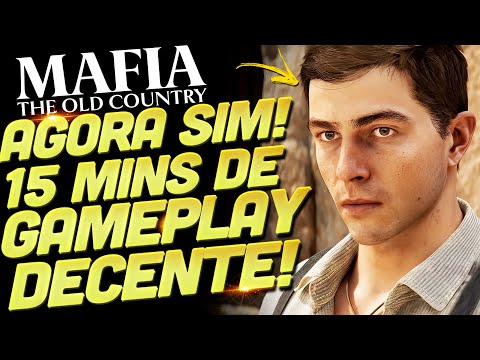 ESSE GAMEPLAY ME AGRADOU MAIS! MAFIA: THE OLD COUNTRY PARECE NÃO INOVAR, MAS ACHO QUE DIVERTE!