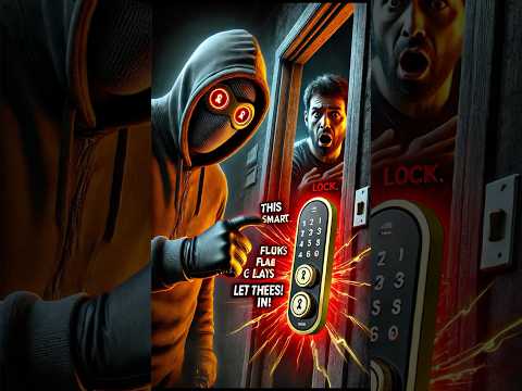 This Smart Lock Flaw Can Let Thieves In! 🔐😨 #shorts